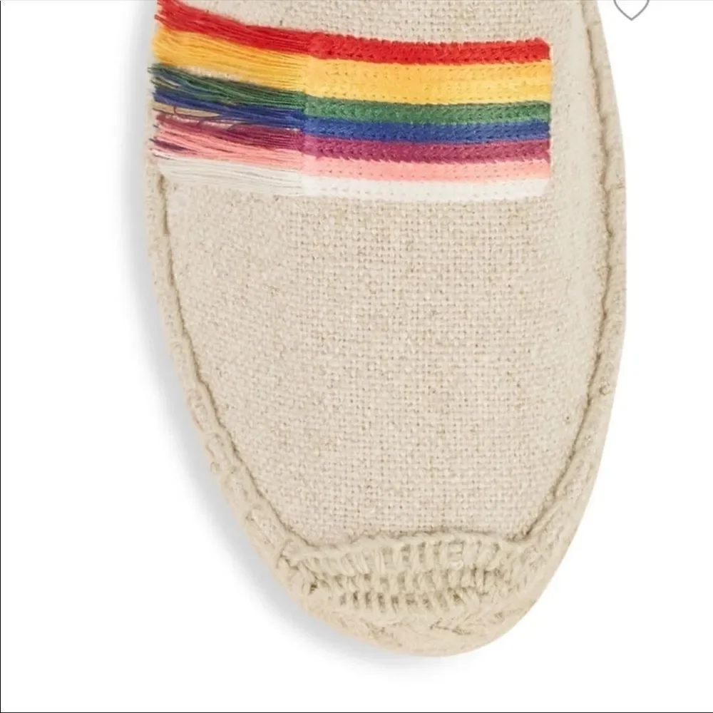 Soludos Pride Canvas Esapdrille Flat Slip on